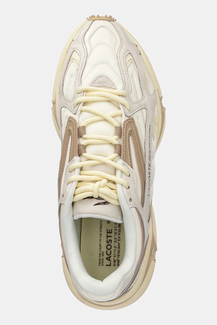 Sneakersy L003 2K24 Lacoste 49SMA0010 beżowy