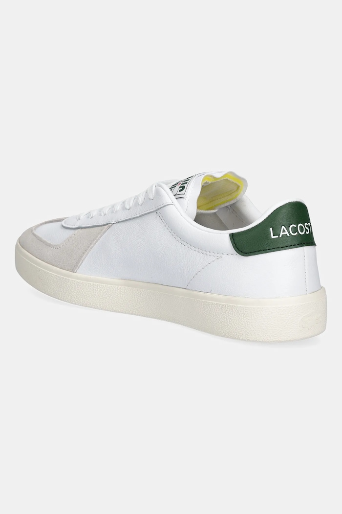 Παπούτσια Δερμάτινα sneakers Lacoste BASESHOT PRO 49SMA0063 λευκό