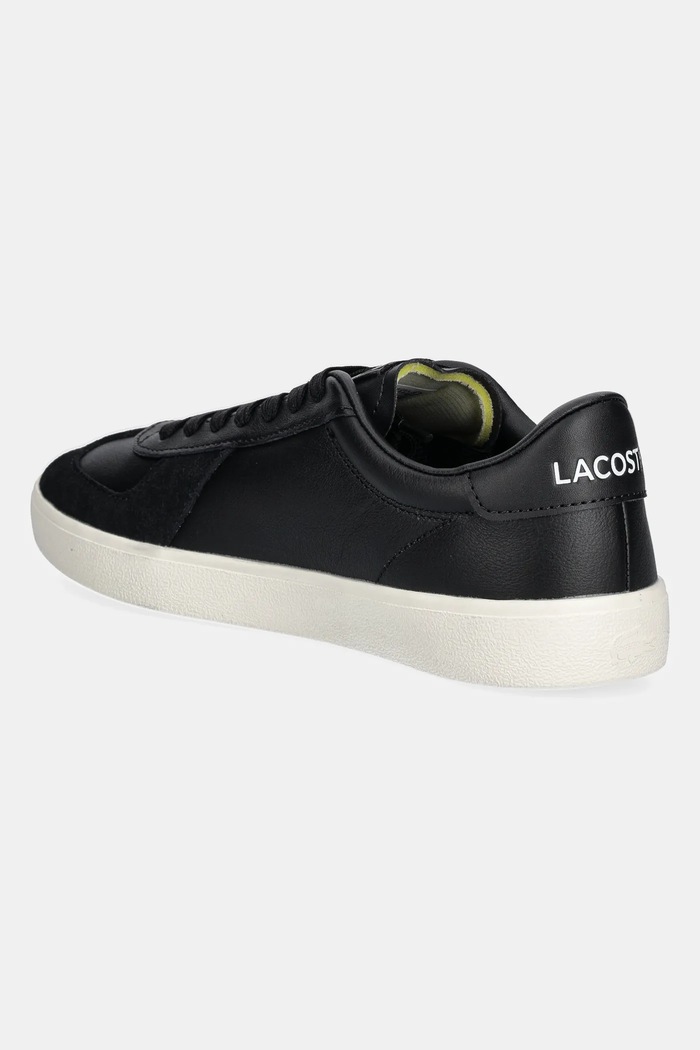 Обувки Кожени маратонки Lacoste BASESHOT PRO 49SMA0063 черен