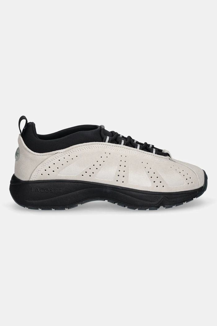 Lacoste sneakers in pelle AUDYSSOR SLIP-ON 49SMA0101 beige SS25