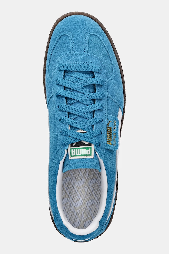 Замшеві кросівки Puma Super Team SD блакитний 398528