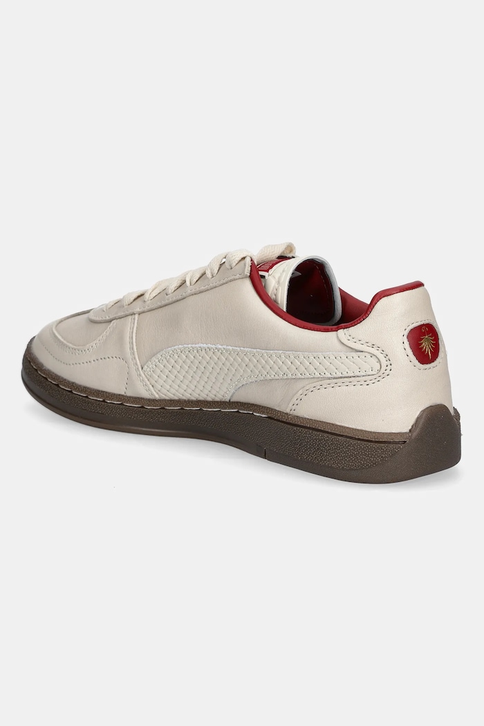 Shoes Puma leather sneakers Super Team Palais Artisan 400374 beige
