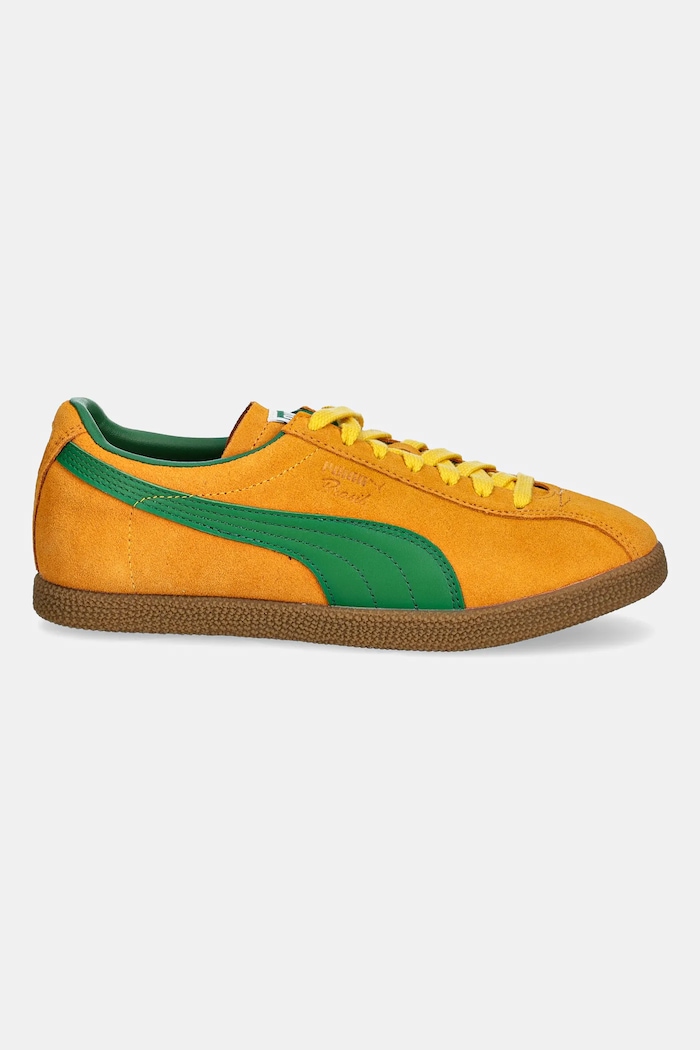 Tenisice od brušene kože Puma Brasil 401048 narančasta AW25