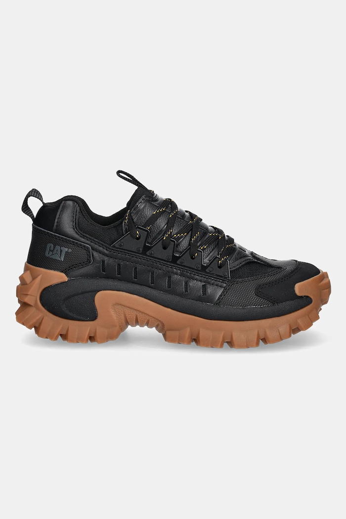 CAT Footwear sneakersy skórzane INTRUDER MET P726242 czarny SS25