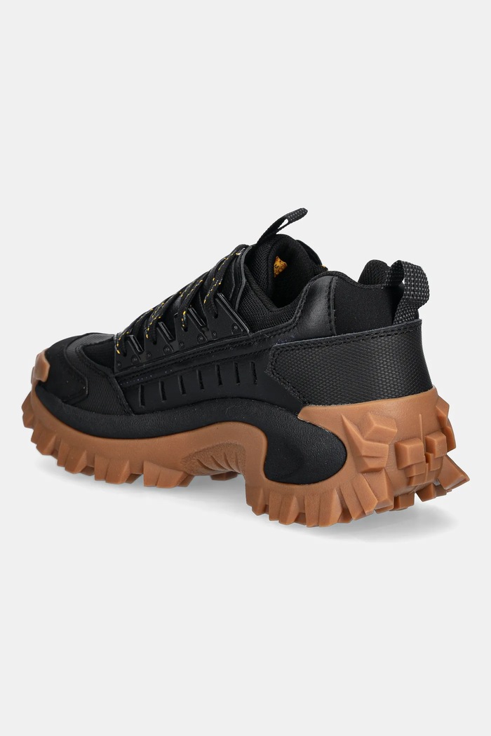 Obuwie CAT Footwear sneakersy skórzane INTRUDER MET P726242 czarny