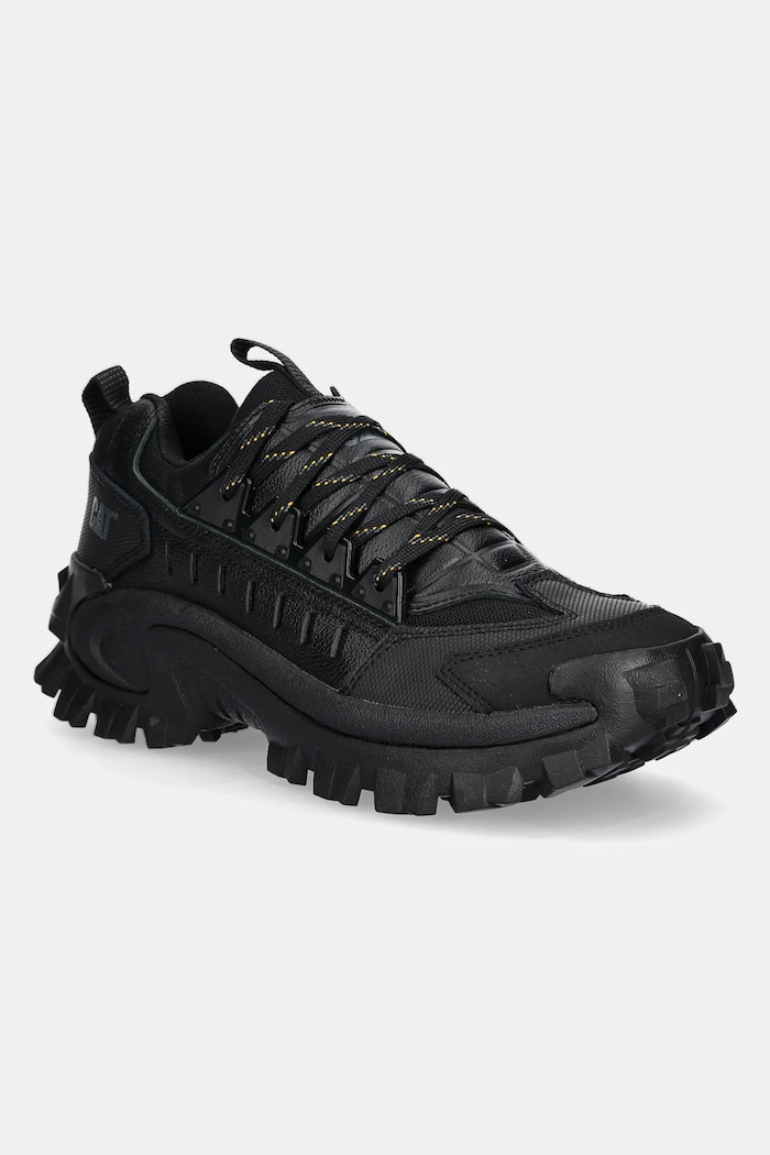 Δερμάτινα sneakers CAT Footwear INTRUDER MET μικρό μαύρο P726244