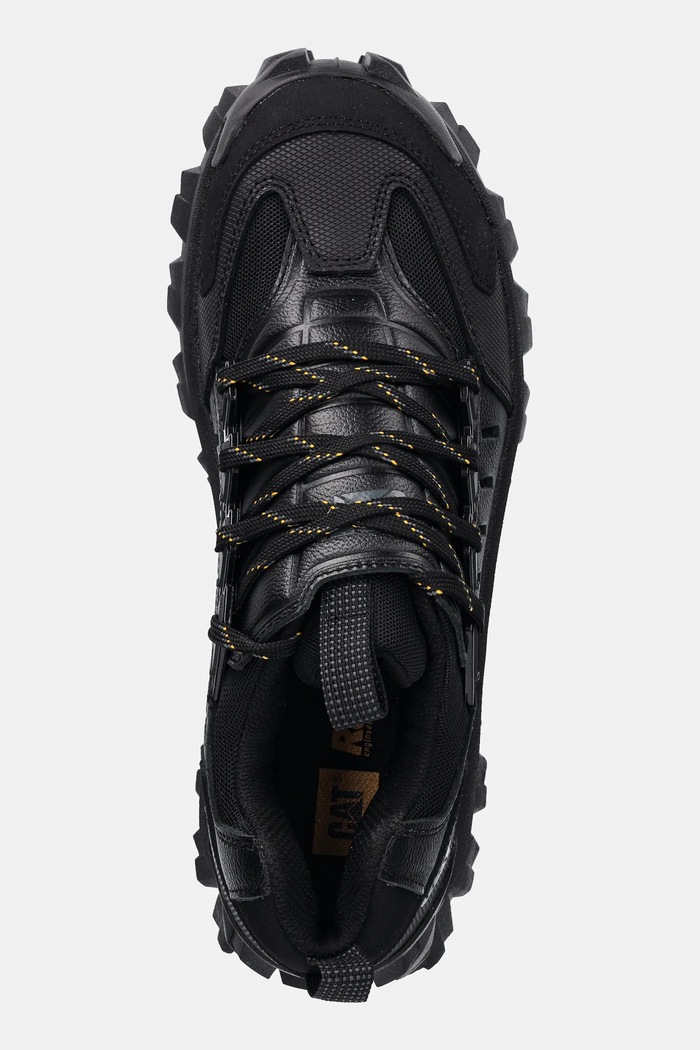 Δερμάτινα sneakers CAT Footwear INTRUDER MET μαύρο P726244