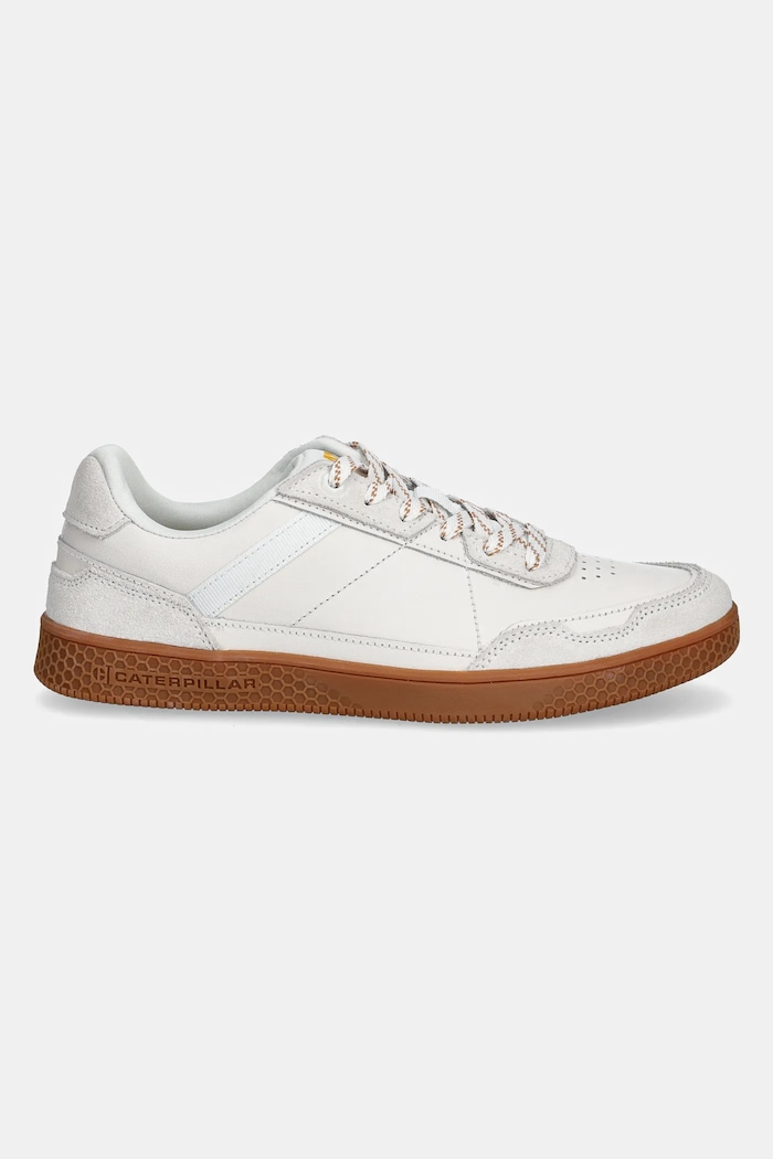 Semišové tenisky CAT Footwear Pause retro P726323 béžová SS25
