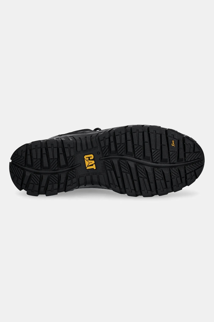 Nubukové tenisky CAT Footwear THRESHOLD REBOUND LOW P726207 čierna