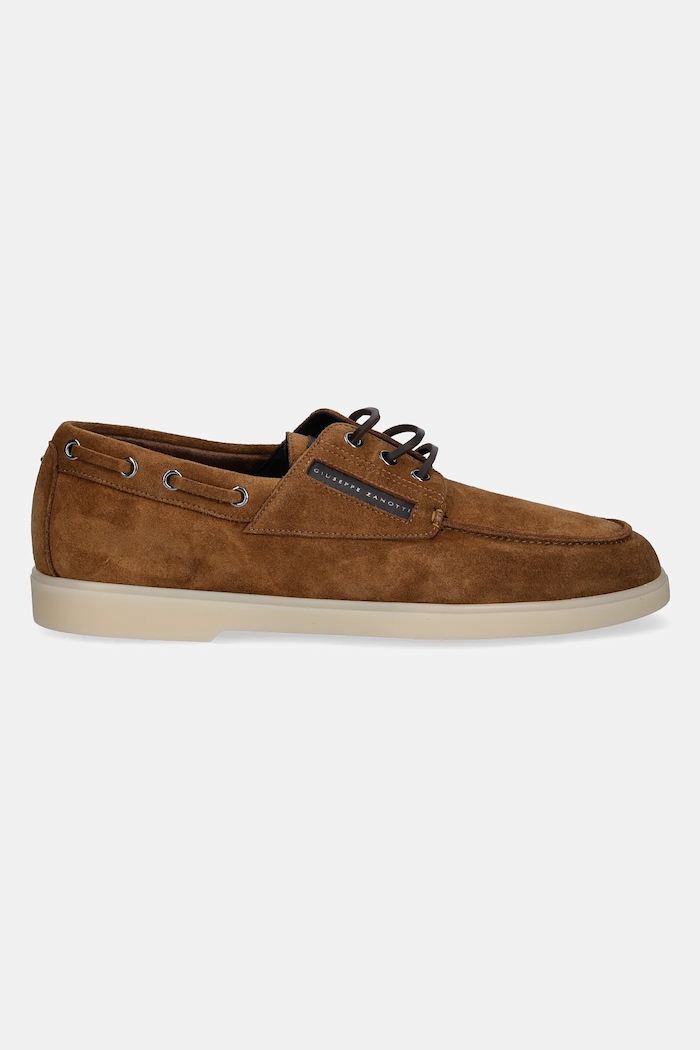 Semišové poltopánky Giuseppe Zanotti Berth EU50002.009 hnedá SS25
