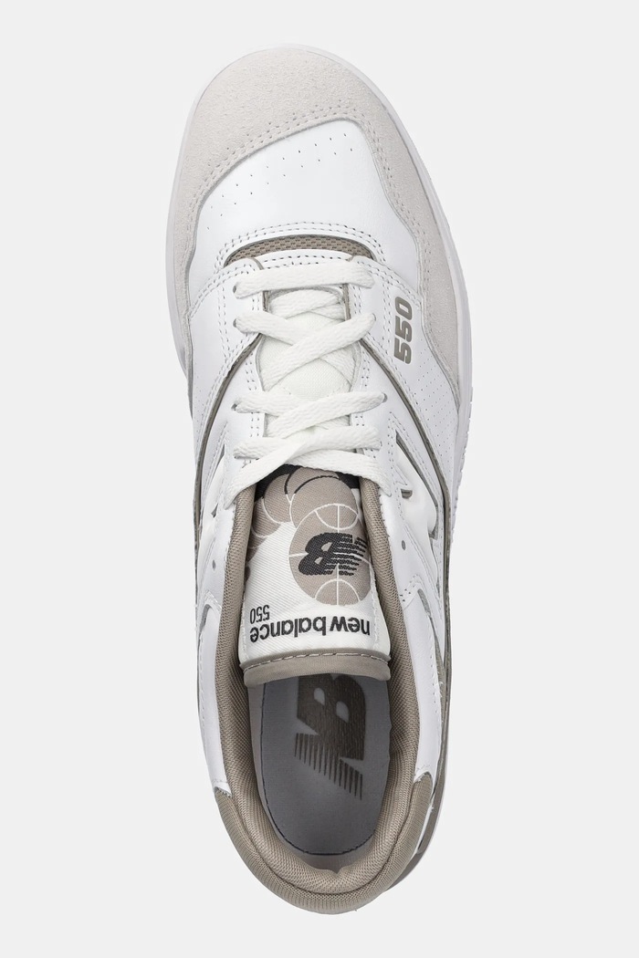 Δερμάτινα sneakers BB550GSS λευκό BB550GSS