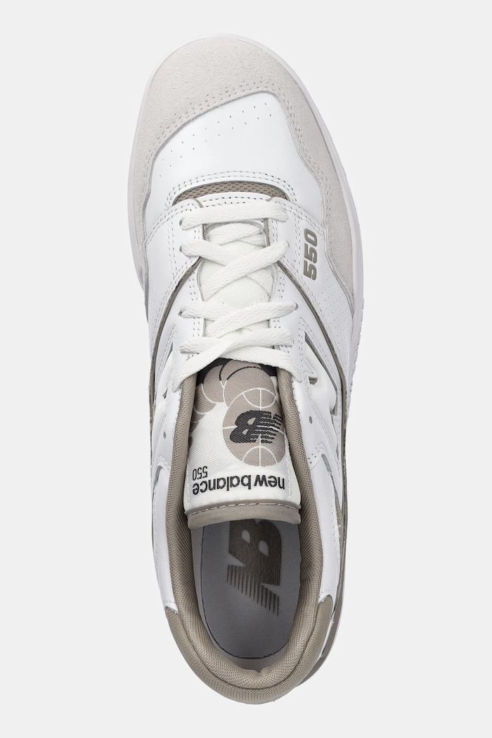 Δερμάτινα sneakers BB550GSS λευκό BB550GSS