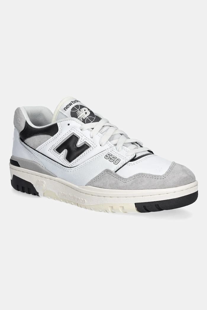 New Balance 550 Salt & Pepper suede white BB550GWB