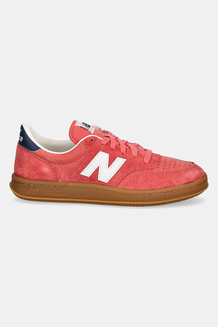 New Balance sneakers din piele întoarsă CT500 CT500AB rosu SS25