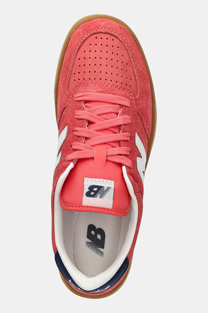 New Balance sneakers din piele întoarsă CT500 rosu CT500AB