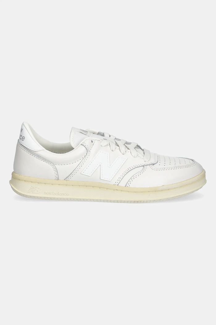 Кожени маратонки New Balance CT500 CT500WL бял SS25