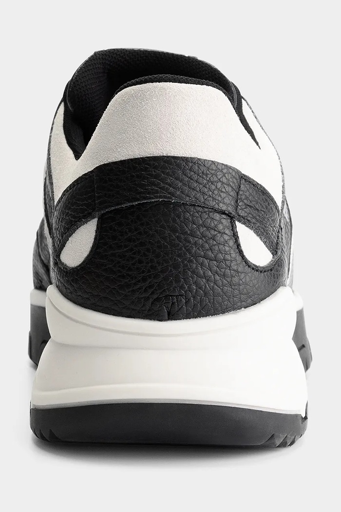 Kožené sneakers boty BALR. Chunky Football B1511.1054 černá SS25