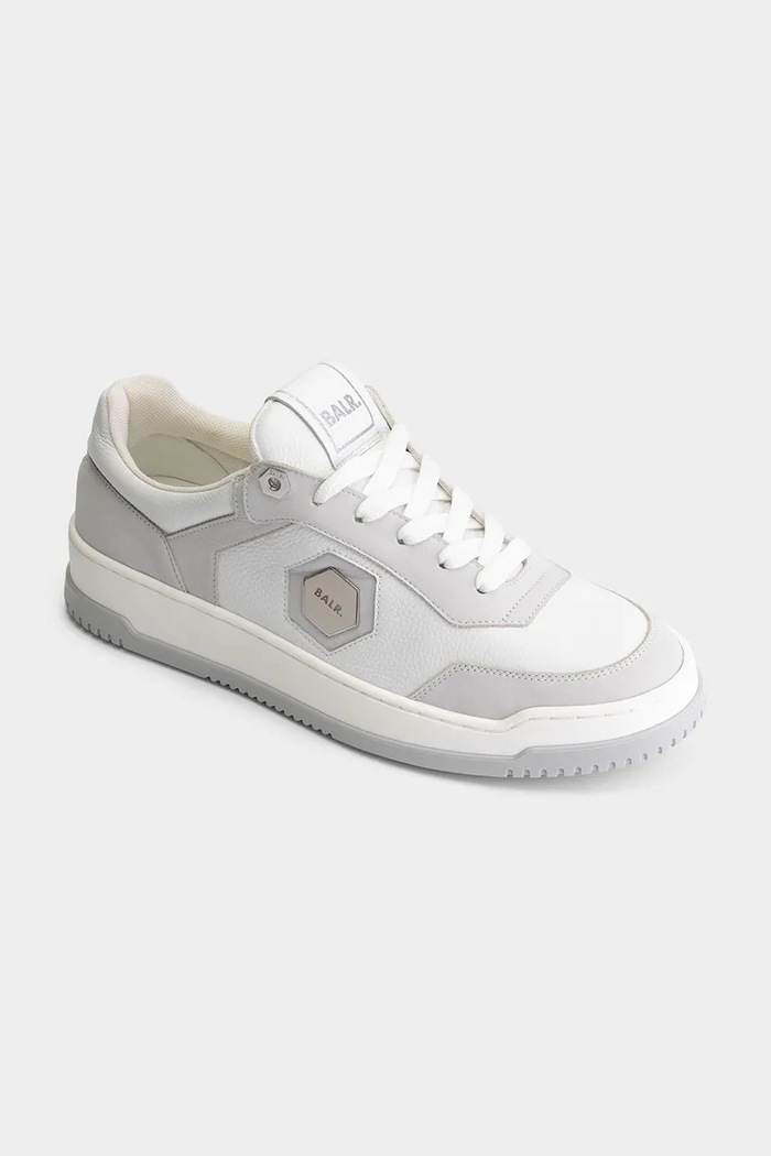 Kožne tenisice BALR. Low Myth B1511.1055 bijela SS25