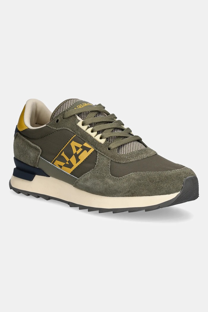 Napapijri buty STAB tekstylny zielony NP0A4IQI.GF2