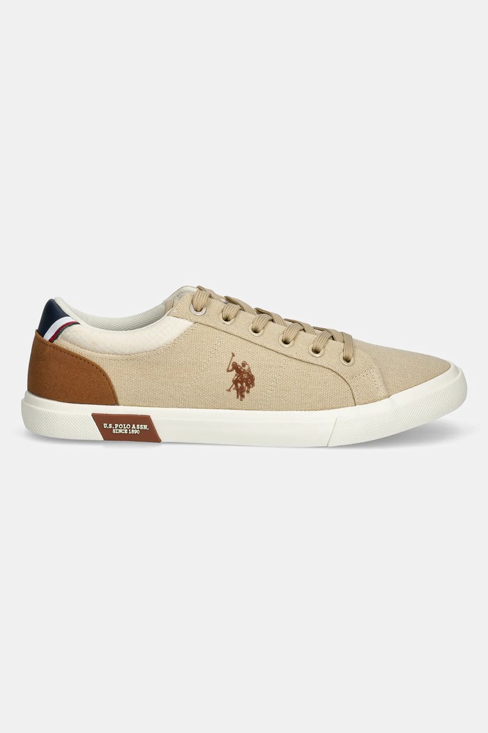 U.S. Polo Assn. Sneakersy BASTER BASTER001M.5TH3 beżowy SS25