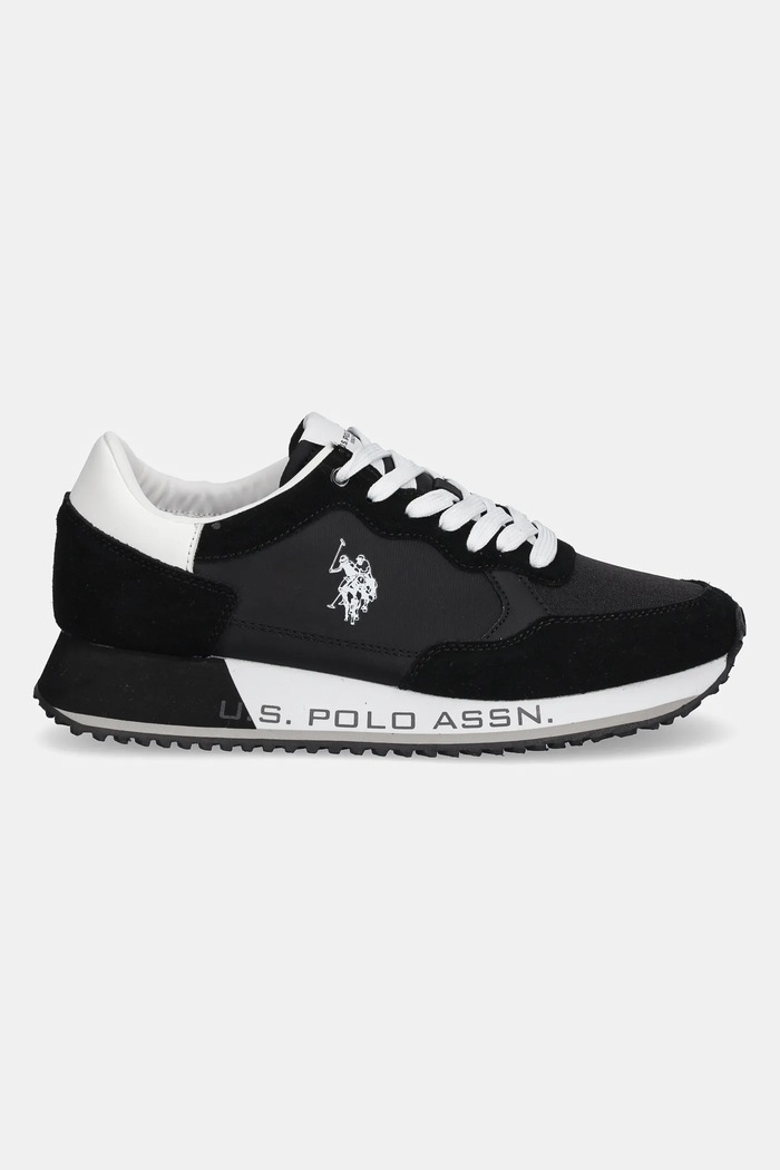 U.S. Polo Assn. Sneakersy CLEEF CLEEF006M.5NS1 czarny SS25