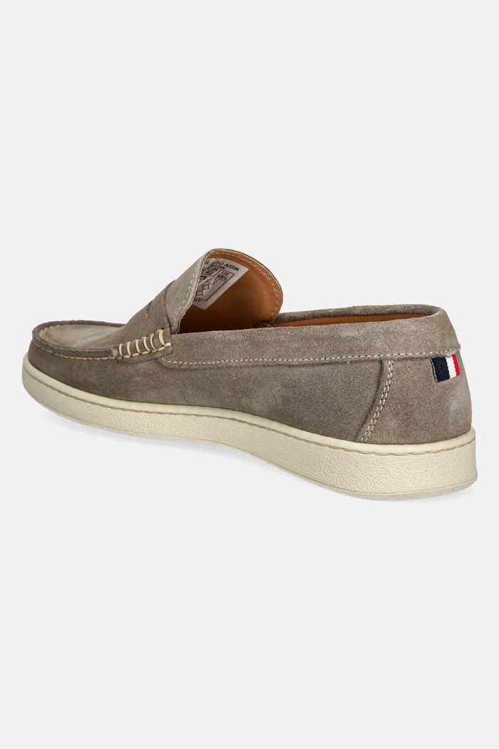 Obuwie U.S. Polo Assn. mokasyny zamszowe MIGUEL MIGUEL002M.5S1 beżowy