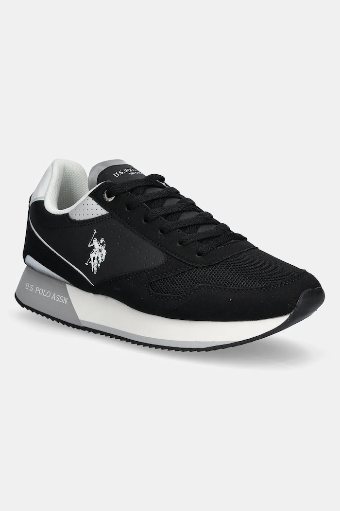 U.S. Polo Assn. Sneakersy NOBIL syntetyczny czarny NOBIL003M.5HY9