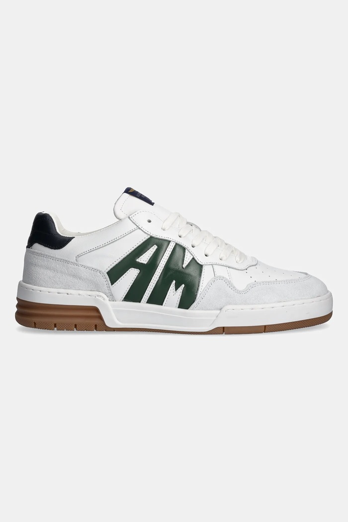 Kožené sneakers boty Aeronautica Militare SC300UXPL212 SC300UXPL212.94613 bílá SS25