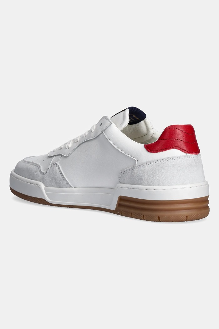 Boty Kožené sneakers boty Aeronautica Militare SC300UXPL212 SC300UXPL212.94614 bílá