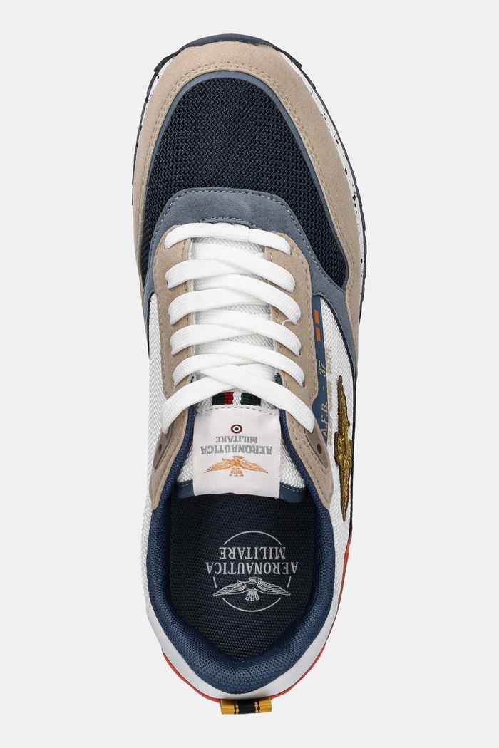 Маратонки Aeronautica Militare SC288CT3545 бежов SC288CT3545.94637