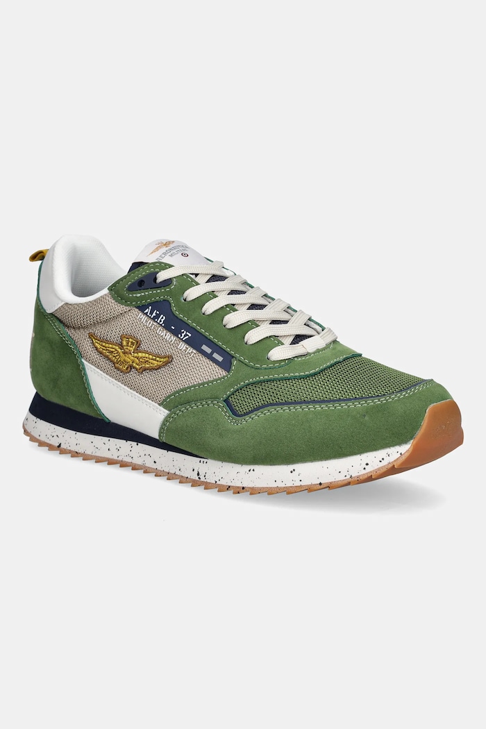 Aeronautica Militare sneakers SC288CT3545 textil verde SC288CT3545.94639