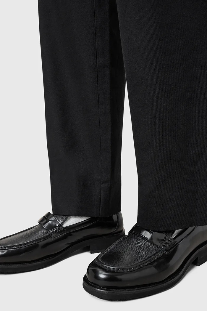 AllSaints mokasyny skórzane Bloom Loafer M021FC