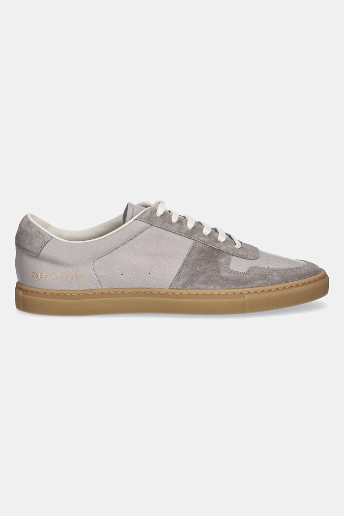 Usnjene superge Common Projects Bball Duo Slim 2484.7543 siva SS25
