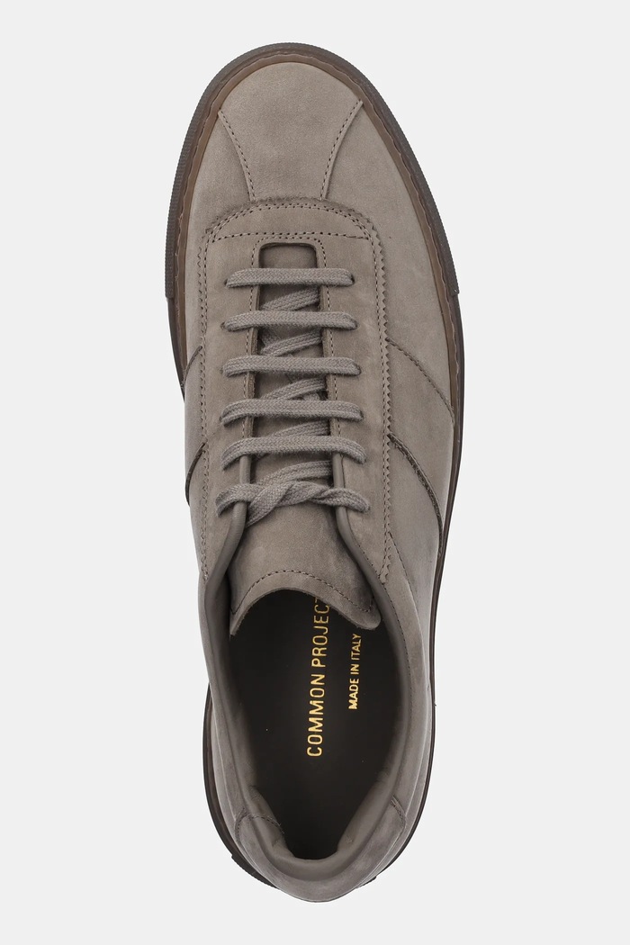 Adidași din nubuc Tennis Trainer Common Projects 2485.3810 maro