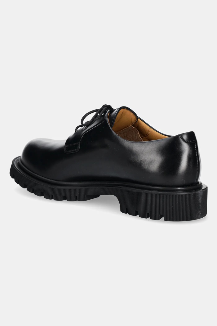 Încălțăminte Common Projects Pantofi de piele Chunky Derby 2494.7547 negru