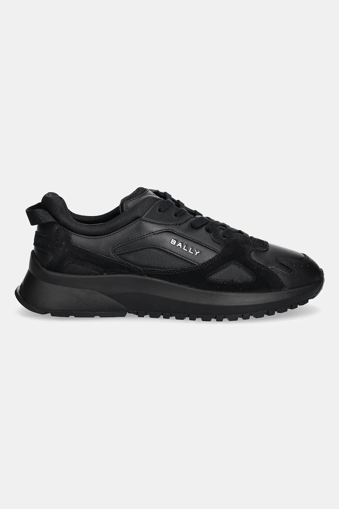 Кожени маратонки Bally MSK0CH.TE080.U901 черен SS25