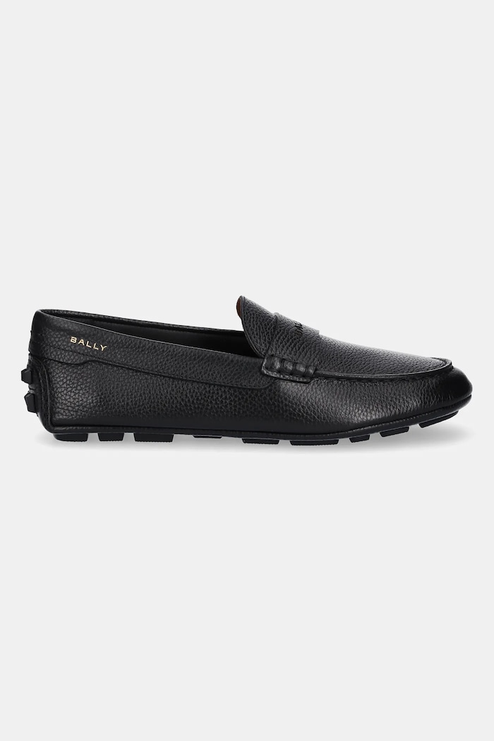 Kožené mokasíny Bally MSD02M.VT361.U901 čierna SS25