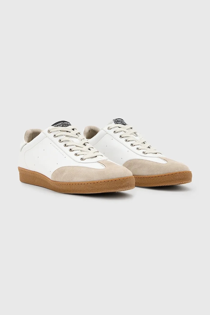 AllSaints sneakers in pelle Leo Low Top M008FC bianco SS25