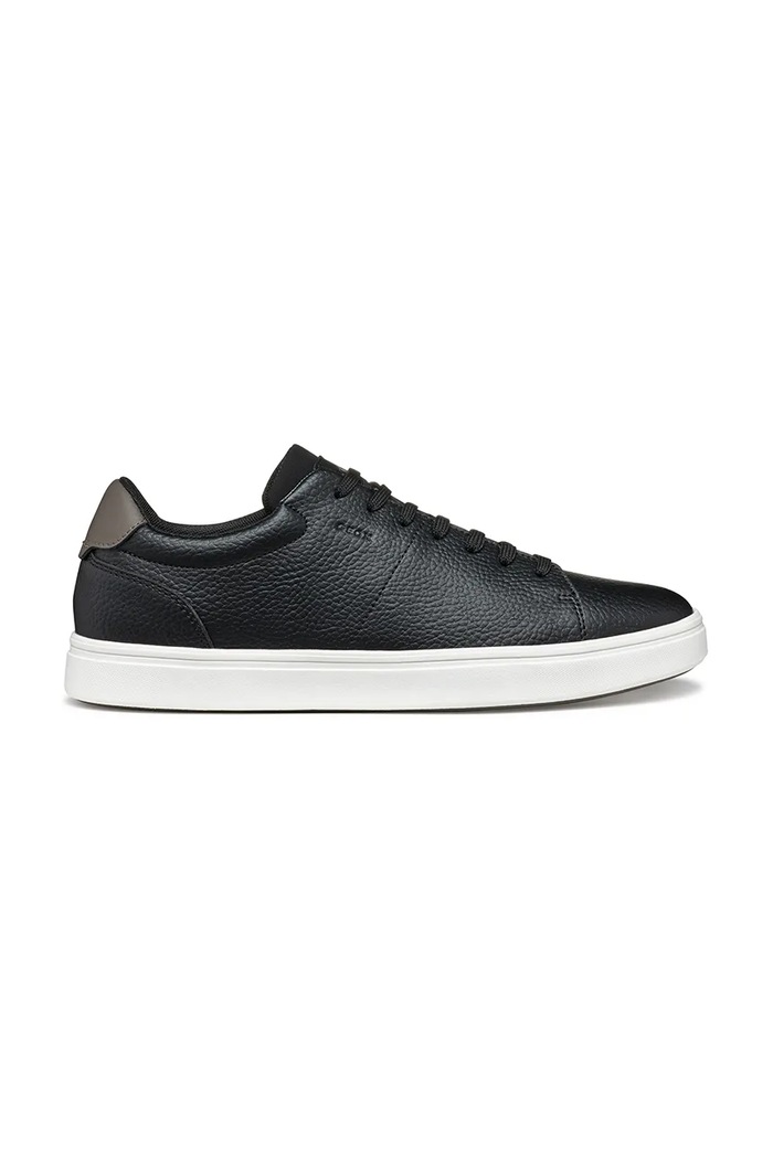 Geox sneakersy skórzane U BALTMOORE tekstylny czarny U55LDA.0009B.C9999