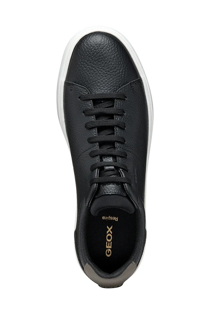 Geox sneakersy skórzane U BALTMOORE U55LDA.0009B.C9999 czarny