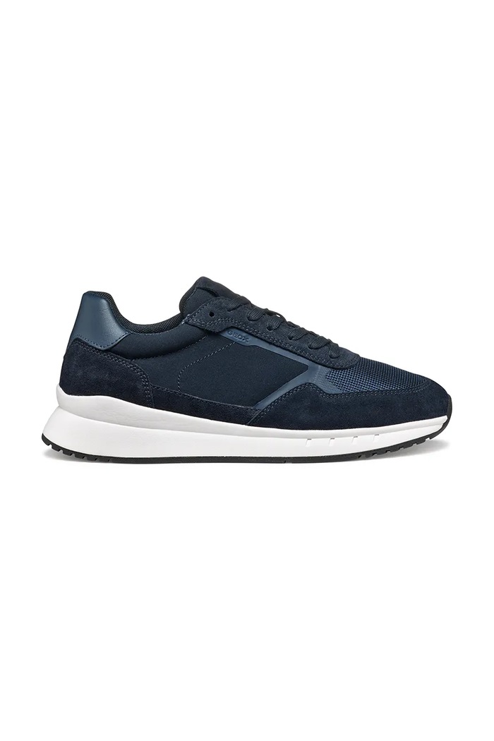 Sneakers boty Geox U BRANTHON textilní námořnická modř U55LCA.02211.C4002