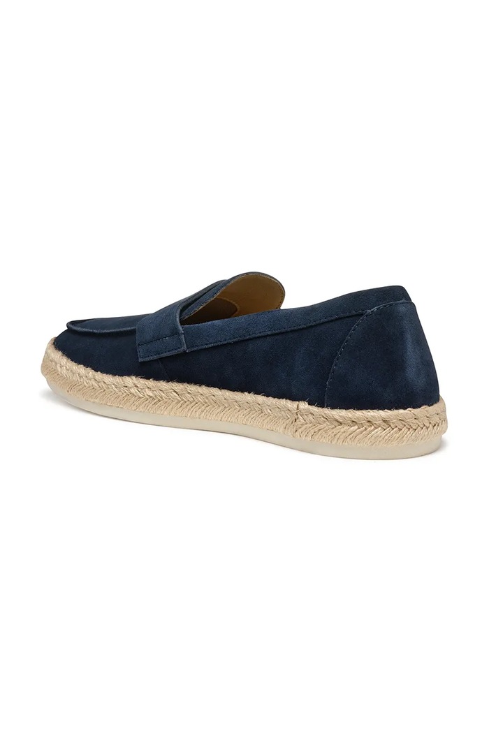 Espadrile od brušene kože Geox U COSTUNI mornarsko plava U55MRA.00022.C4064