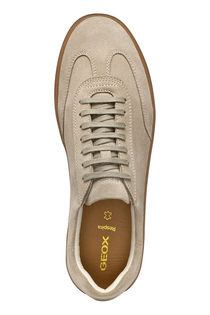 Semišové sneakers boty Geox U REGIO U45CHC.00022.C5004 béžová