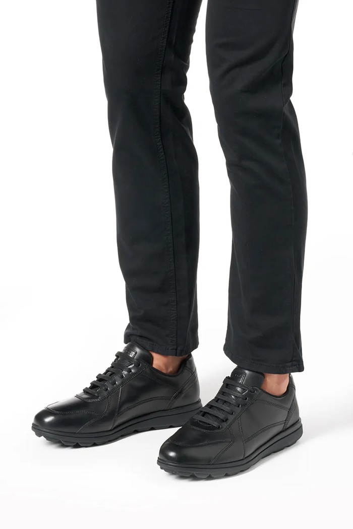 Δερμάτινα sneakers Geox U SPHERICA EC12 U45GRA.00043.C9999