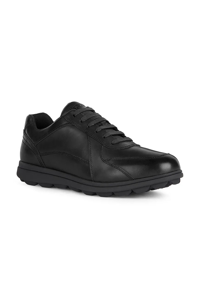 Δερμάτινα sneakers Geox U SPHERICA EC12 U45GRA.00043.C9999 μαύρο AW26