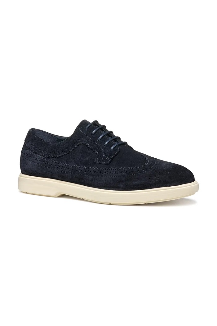 Geox półbuty zamszowe U SPHERICA EC17 U55LAE.00022.C4021 granatowy SS25