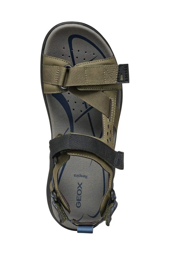 Sandály Geox U TERRENO + GRIP U4550B.011EK.C3009 zelená
