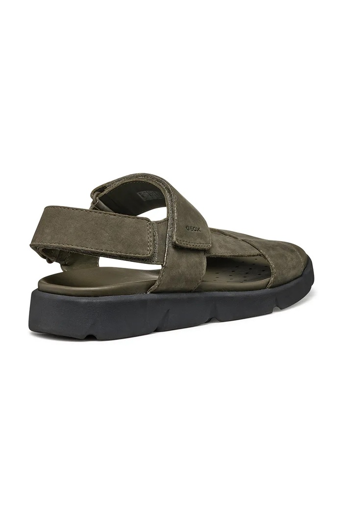 Obuwie Geox sandały nubukowe U XAND 2S U15BGB.00032.C3009 zielony