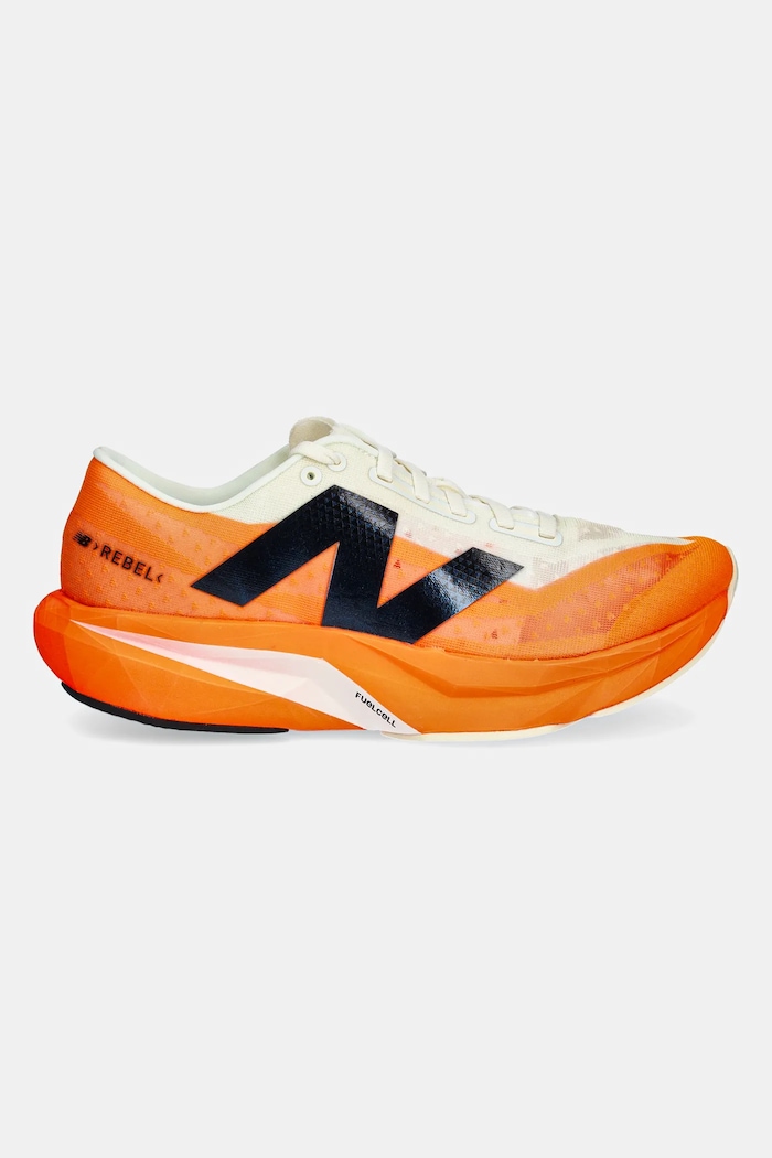 New Balance Buty do biegania FuelCell Rebel v4 MFCXCO4 pomarańczowy AW25