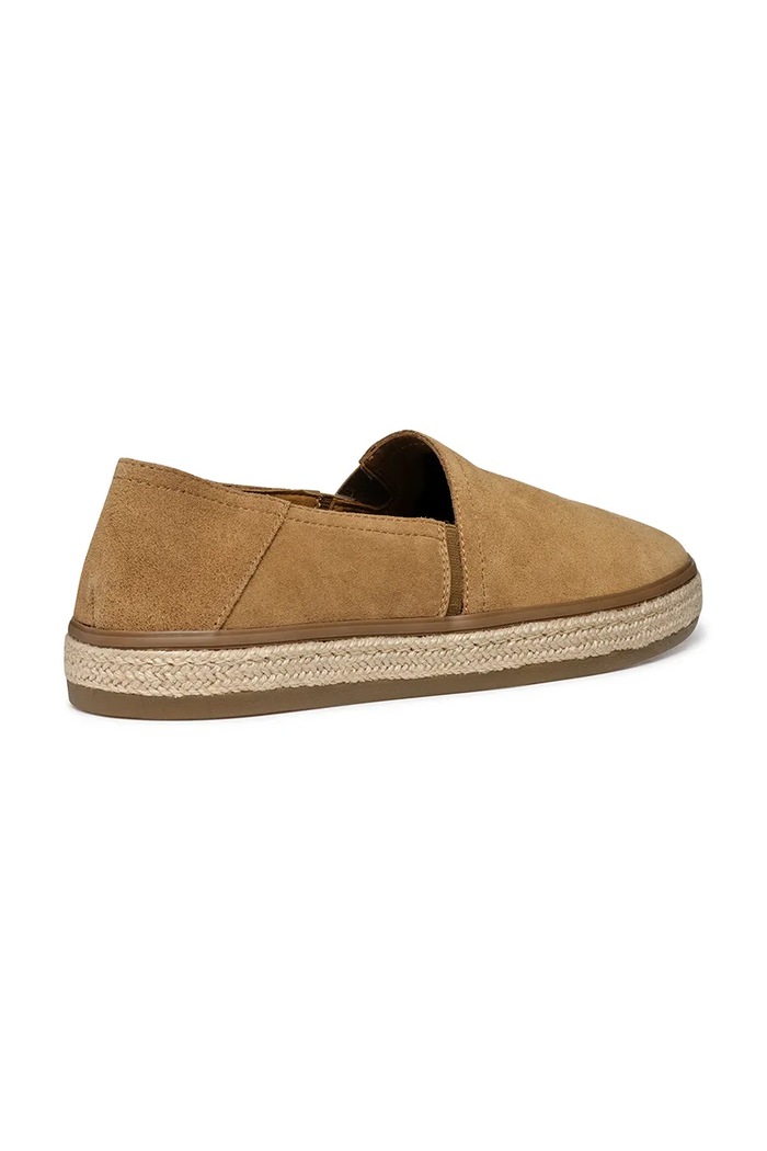 Obuwie Geox espadryle zamszowe U PANTELLERIA U55DWA.00022.C6018 brązowy
